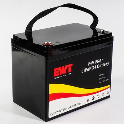 12.8V 25Ah لیتیوم LiFePO4 باتری فسفات برای دوچرخه الکترونیکی