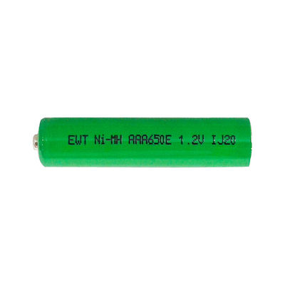 خرید AAA اندازه Nimh باتری شارژ پذیر 650mah 700mAh Ni-Mh AAA 800mAh 1.2v تولید آنلاین