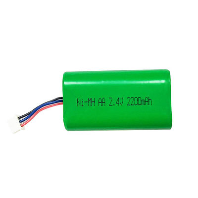 خرید باتری قابل شارژ 2200mah 2.4v Nimh باتری بسته RoHS تولید آنلاین