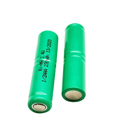 خرید ذخيره نيكل باتري قابل شارژ دوباره 2.4v 250mah بسته باتري Nimh برای تراش مو تولید آنلاین