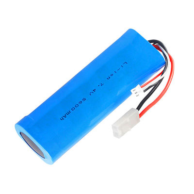 خرید باتری لیتیوم ایون قابل شارژ مجدد 18650 باطری لیتیوم ایون 7.4v 5600mah باتری لیتیوم ایون برای برق online manufacture