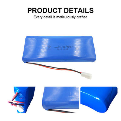 خرید 3s2p 11.1v 5200mah بسته باتری لی یون 18650 بسته باتری سفارشی online manufacture