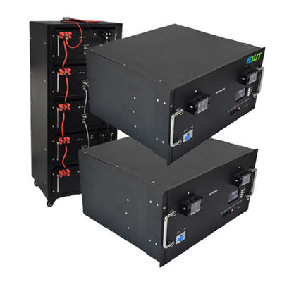 خرید باتری لیتیوم فوسفات آهن LFP 48V برای سیستم لیتیوم یون 100Ah online manufacture