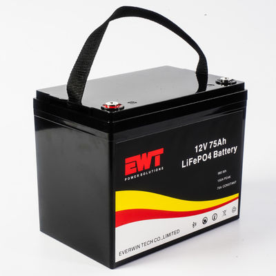 خرید گلف کارت ذخیره سازی 12V لیتیوم LiFePO4 LFP باتری بسته 12.8V 75Ah لیتیوم فوسفات آهن جایگزین باتری online manufacture