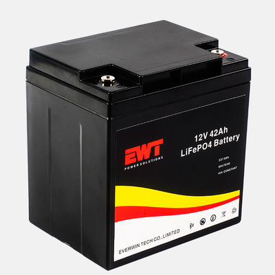 خرید LiFePO4 IFR32700 12V باتری لیتیوم شارژ پذیر 12V 42Ah باتری لیتیوم فوسفات آهن تولید آنلاین