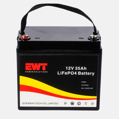 خرید 12.8V جایگزین باتری لیتیوم LiFePO4 بسته باتری برق سیستم های برق 12V 35Ah باتری لیتیوم فوسفات آهن تولید آنلاین