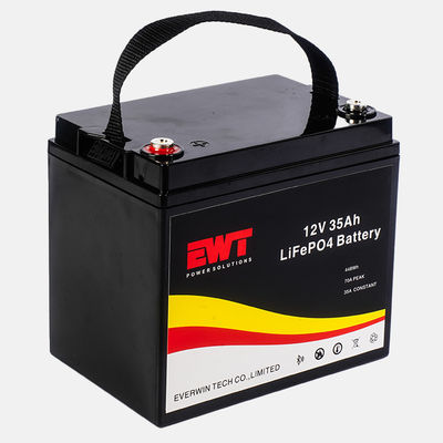 خرید 12.8V IFR26650 LiFePO4 باتری لیتیوم قابل شارژ 12V 35Ah باتری لیتیوم فوسفات آهن برای لوازم خانگی تولید آنلاین
