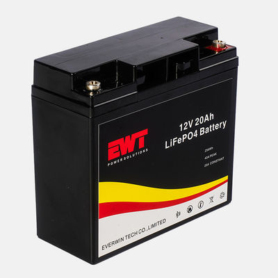 خرید 20Ah LiFePO4 12V لیتیوم آهن فوسفات باتری طول عمر برای اسکوتر تولید آنلاین