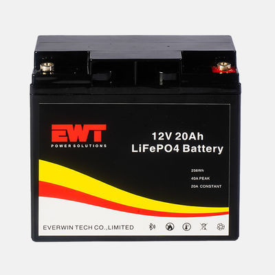 خرید OEM / ODM باتری 12 ولت لیتیوم آهن فسفات 12.8 ولت 20Ah Lifepo4 بسته باتری تولید آنلاین