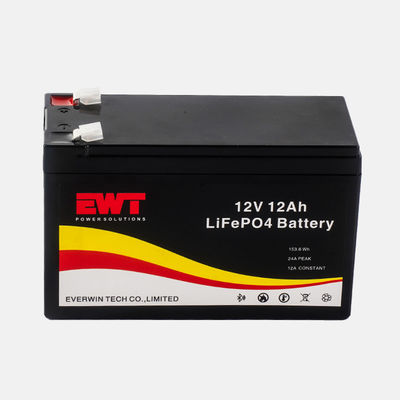 خرید باتری 12V 12Ah LiFePO4 با طیف گسترده ای از درجه حرارت فوق العاده تولید آنلاین
