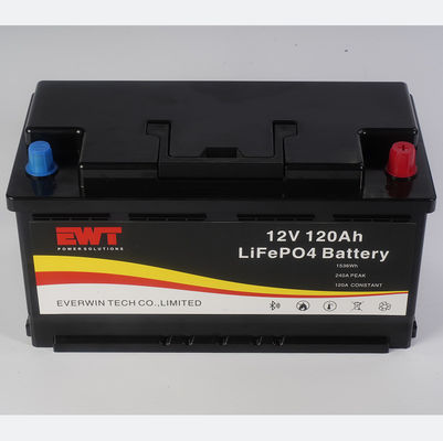 خرید بسته باتری 12V 120Ah LiFePO4 برای ذخیره انرژی ولتاژ اسمی قابل شارژ 12V تولید آنلاین