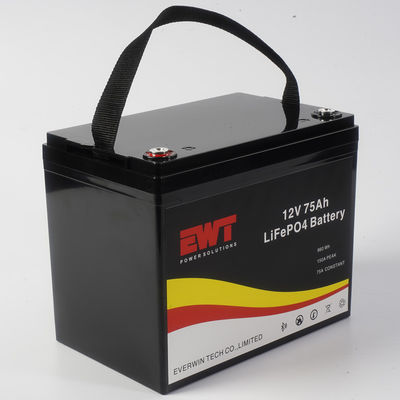 خرید لیتیوم فوسفات آهن بسته 12V 75AH IFP32700 بسته باتری قابل شارژ تولید آنلاین