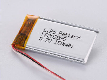 خرید بسته لیپو با ظرفیت بالا 3.7V با حفاظت از PCB و منبع برق LP302035 3.7V 160MAH تولید کنندگان باتری لی یون تولید آنلاین
