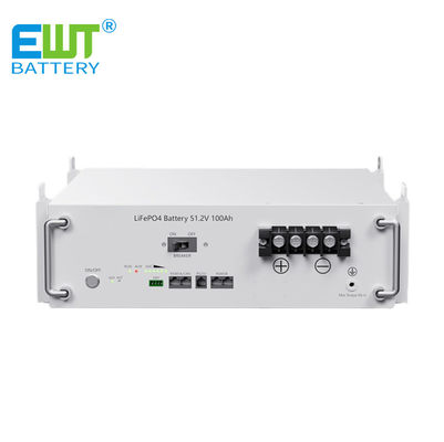 خرید 51.2v 100ah باتری خورشیدی لیتیوم آهن فسفات سیستم برق اضطراری ظرفیت بزرگ بدون نگهداری -20C تا 60C تولید آنلاین