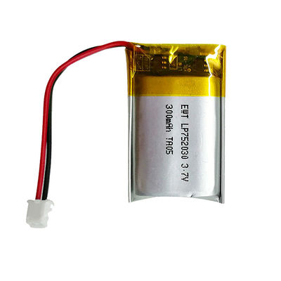 752030 باتری مینی لیپو 3.7v 300mah بسته باتری پلیمر لی شارژ پذیر