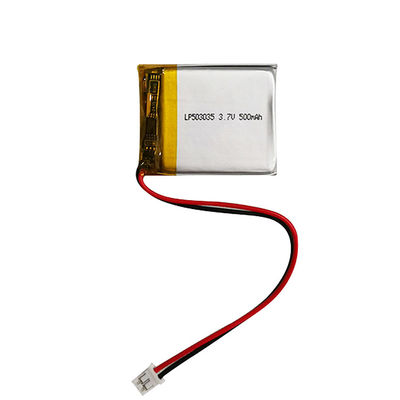 3.7v 500mah باتری پلیمر لیتیوم سلول باتری پلیمر لیتیوم بسته