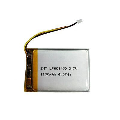 1100mah 1200mAh باتری پلیمر لیتیوم 3.7v بسته باتری لیپو