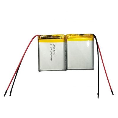 OEM 3.7v 2000mah باتری لیپو قدرت باتری لیتیوم یون پلیمر شارژ مجدد
