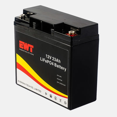 12.8V 23Ah باتری لیتیوم آهن فوسفات بسته برای لیفتراک های الکتریکی