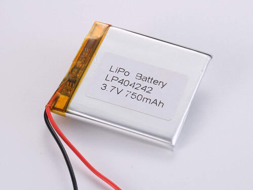 باتری پلیمر لیتیوم قابل شارژ مجدد LP404242 750mah کارخانه lp403050, lp403450, lp503442, lp503048, lp603040, lp303080