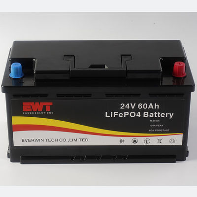 عملکرد پایدار 24V 60Ah Lifepo4 باتری ذخیره انرژی برای جایگزینی اسید سرب