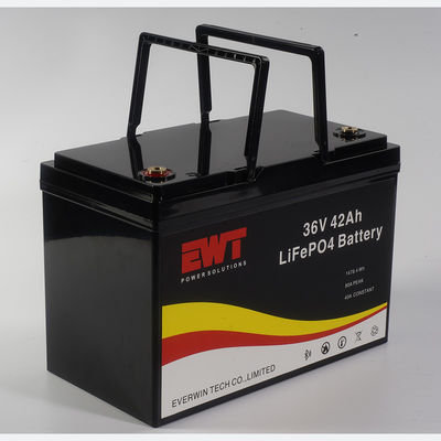 گلف اتومبیل الکتریکی Lifepo4 باتری 36V 42AH برای تامین برق