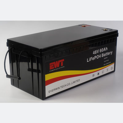 3KW باتری پیک 48V 60AH Lifepo4 باتری برای ذخیره انرژی باتری
