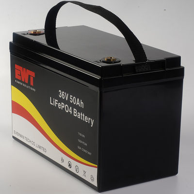 High Safety Cleaning Equipment Lifepo4 Battery Pack 36V 50Ah with Long Working Time