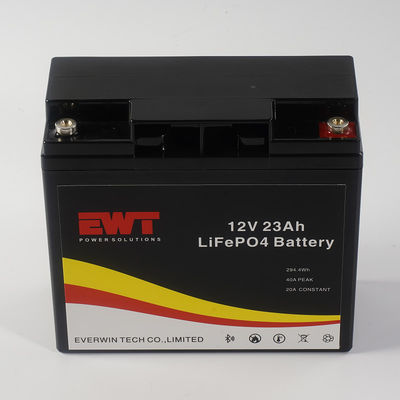 EWT 12V 23AH بسته باتری لیتیوم لیتیوم برای منبع برق بیرونی