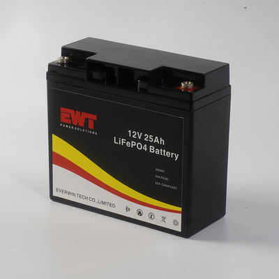 باتری لیتیوم آهن فسفات 12.8V 25ah Lifepo4 برای سیستم خورشیدی