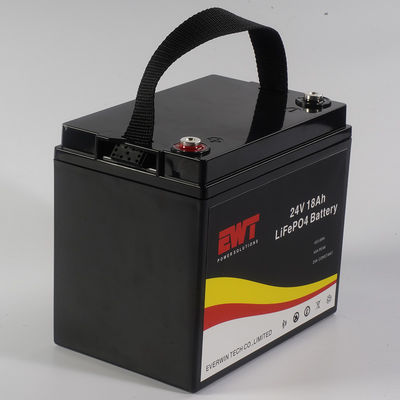 OEM&ODM سلول لیتیوم 24V 18AH ظرفیت بالا پشتیبانی کارخانه EWT