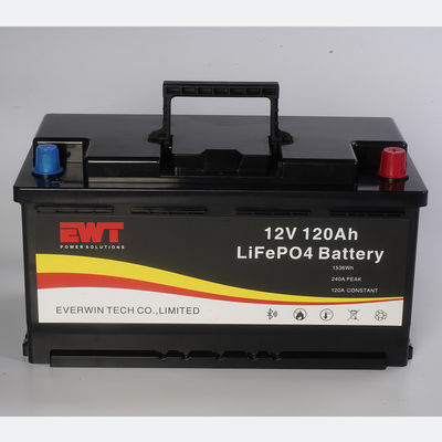 12V 120AH LFP باتری بسته طولانی مدت برای RV اینورتر منبع برق