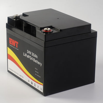شارژ سریع LifePo4 24V 25AH بسته باتری برای روبات بازرسی لوله فاضلاب