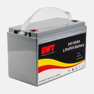 باتری 24 ولت 60 آمپر LiFePO4 برای قایق های الکتریکی 30A تخلیه 640Wh برق خروجی -20 °C تا 45 °C