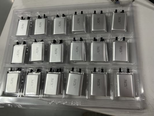 باتری پلیمر لیتیوم نقره ای بیش از حفاظت از تخلیه و حفاظت از PCB برای ایمنی
