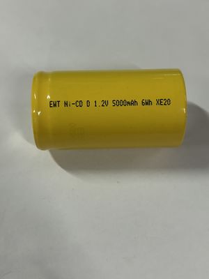 شارژ سریع NICD باتری روش شارژ جریان ثابت / ولتاژ ثابت و سایر انواع ذخیره سازی برای -20 °C تا 55 °C