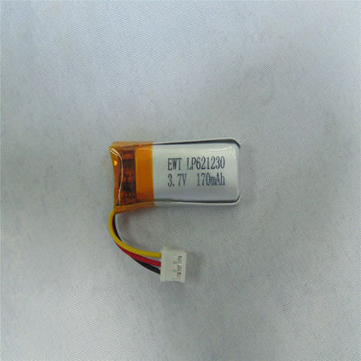 سلول پلیمر لی برای LP621230 3.7V 170mAh باتری پلیمر لیتیوم عملکرد و دوام بی نظیر