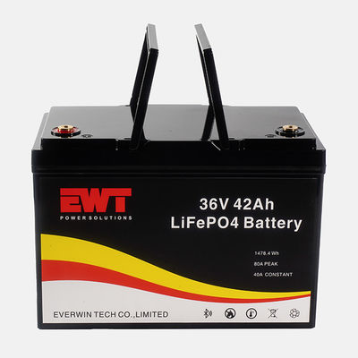 ماژول باتری لیتیوم آهن فسفات با ظرفیت بالا LiFePO4 36V 50Ah با ولتاژ اسمی 51.2V