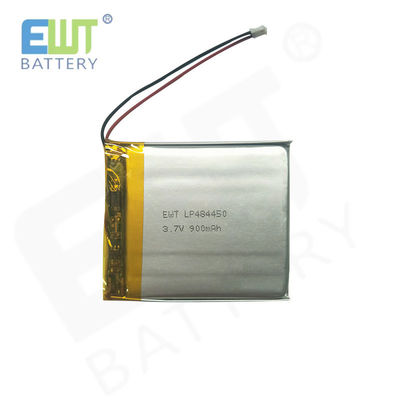 ولتاژ اسمی 3.7V باتری پلیمر لیتیوم LP484450 3.7V 900mAh درجه A برای تخلیه ¥20 ¥60C