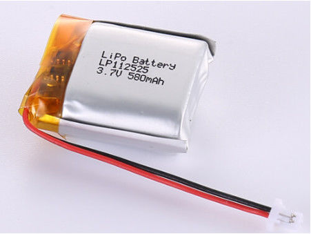 باتری لیتیوم یون فشرده و با دوام 3.7V 580MAH برای محافظت از PCB برای دستگاه های الکترونیکی