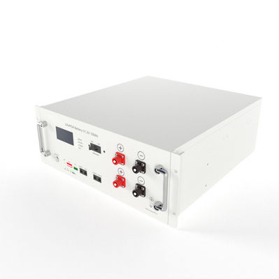 48V 100AH باتری لی یون تولید کنندگان باتری ماژول لیتیوم آهن فوسفات انباشته شده کابینت باتری برای سیستم انرژی خورشیدی