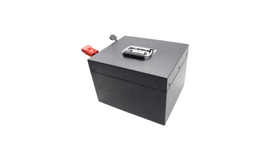 32700 72V 50AH بسته باتری لیتیوم یون با خانه فیلم کوچک LiCoO2 مواد کاتود حفاظت PCM و کانکتور
