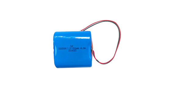 باتری کلرید تیونیل لیتیوم ER26500M 7.2 ولت 6500MAH با قابلیت اطمینان بالا و نگهداری کم با لیتیوم اولیه
