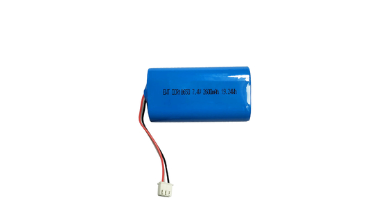 ICR18650 7.4V 2600MAH LED Indicator باتری ذخیره انرژی نوع CE گواهینامه
