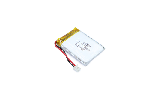 دستگاه های هوشمند لوازم جانبی الکتریکی باتری لیتیوم یون 402530 3.7V 300mAh با چرخه های شارژ 300