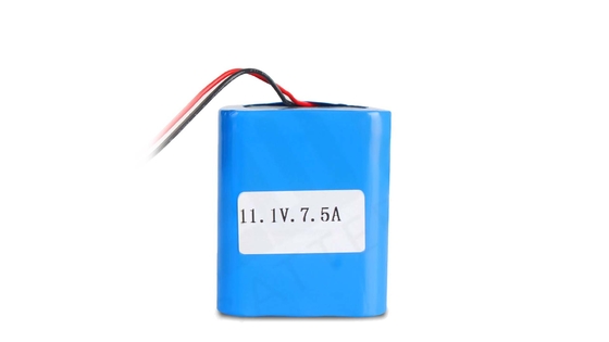 باتری لیتیوم یون با ظرفیت بالا 18650 11.1V 7500mAh قابل شارژ مجدد برای سیستم های برق و اینورتر