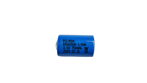 ER14250M 3.6V 750mAh باتری لیتیوم تیونیل کلرید برای محیط های شدید